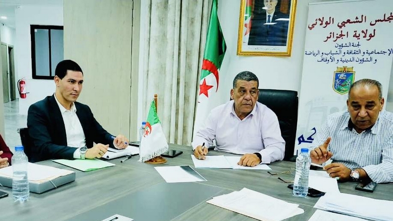 مناقشة سبل الاعتناء بالفئات الهشة المتكفل بها من مديرية النشاط الاجتماعي بالعاصمة
