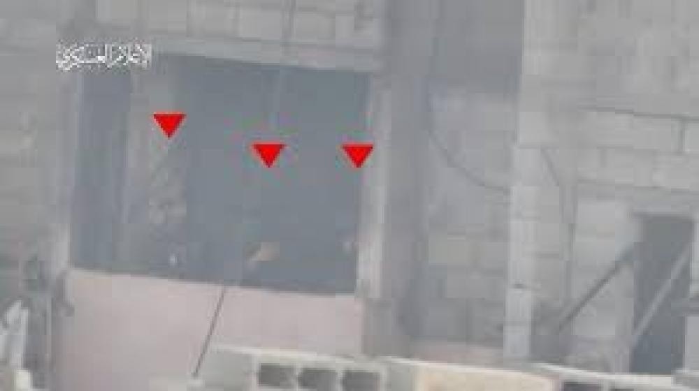 القسام والسرايا تستهدفان قوة صهيونية بخانيونس