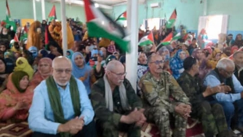 رئيس الجمهورية الصحراوية يحضر منبرا تضامنيا دعما للأسرى الصحراويين في سجون الإحتلال