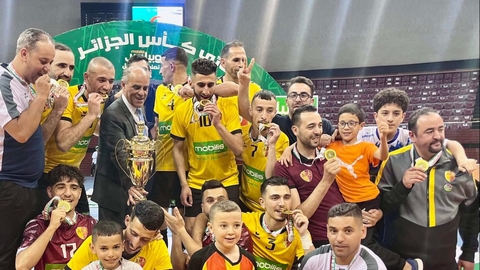 كأس الجزائر لكرة القدم داخل القاعة.. ثاني تاج لأتلتيك أوزيوم