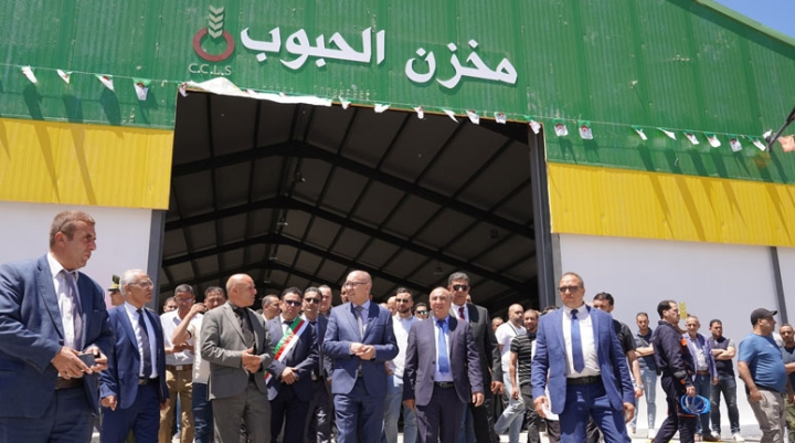 تدشين 3 مراكز جوارية للتخزين الوسيط للحبوب بقسنطينة
