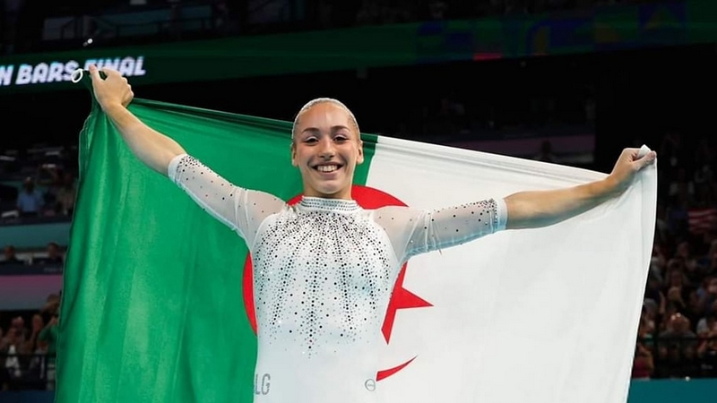 كيليا نمور تهدي الجزائر ذهبية ثانية