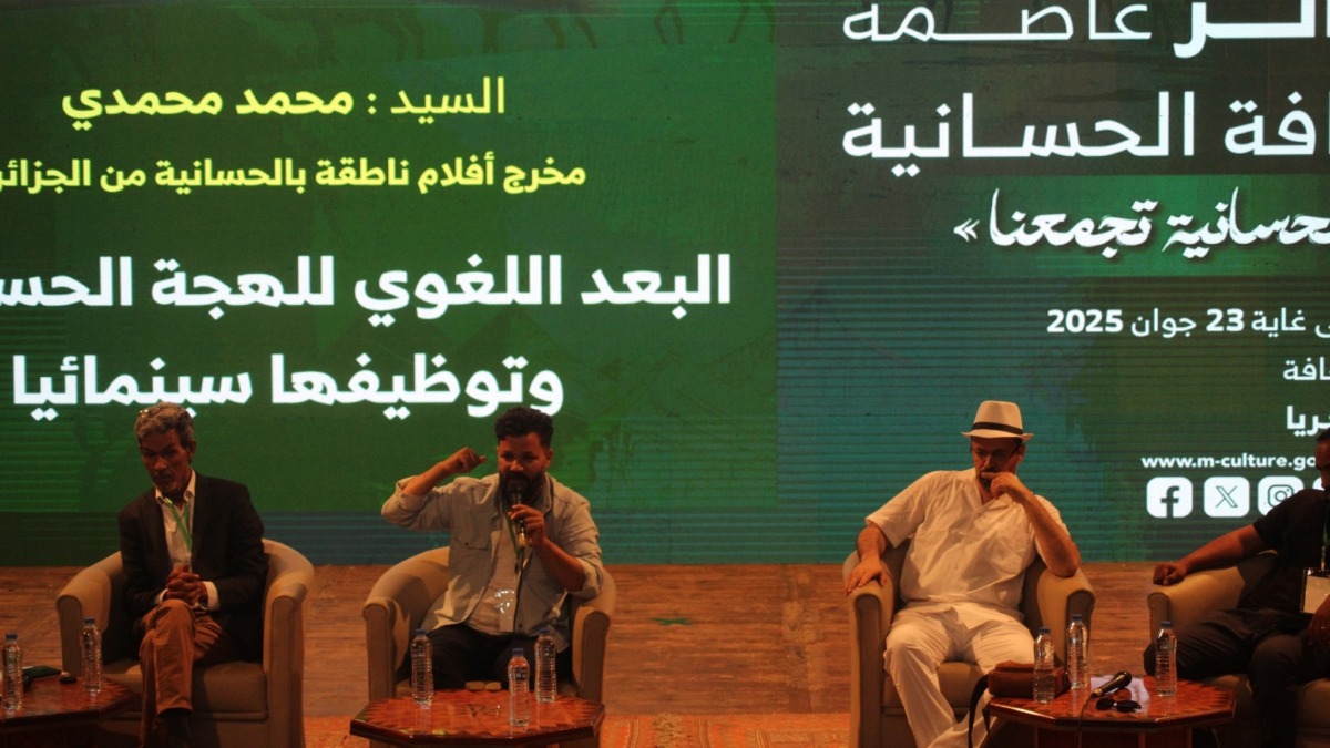 المخرج الجزائري محمد محمدي: السينما ساهمت كثيراً في التعريف بالتراث الثقافي الحساني