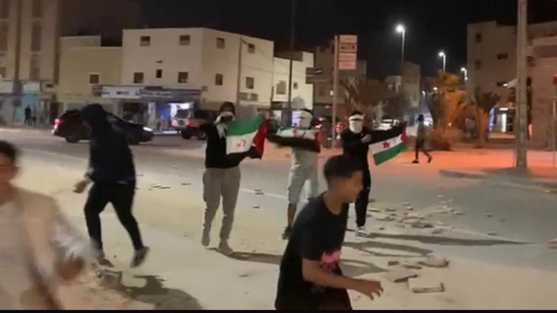 مظاهرات بمدينة الداخلة المحتلة للمطالبة بجلاء الاحتلال وإطلاق سراح الأسرى الصحراويين  
