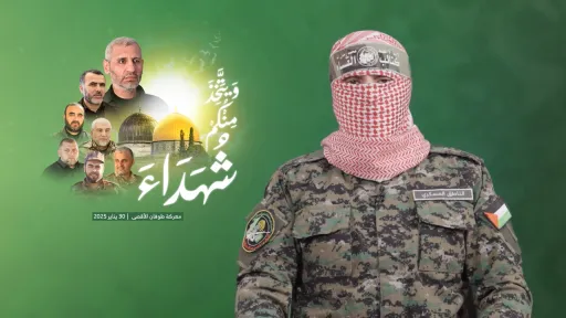 أبو عبيدة: “عامٌ على رحيل شهيد الأمة قائد طوفان الأقصى”