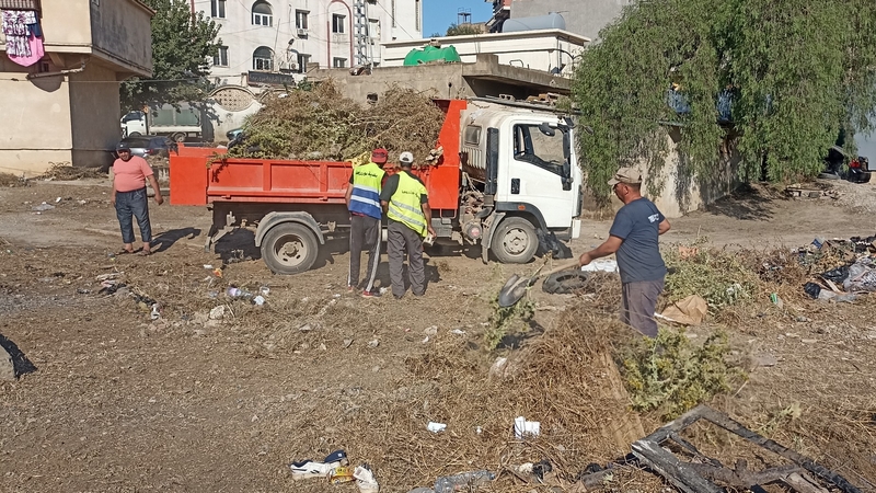 تنظيف سوق عمرون ومحيطه ببوزريعة