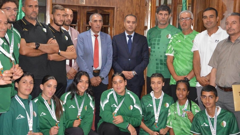 صادي يستقبل المنتخب الوطني لألعاب القوى للناشئين