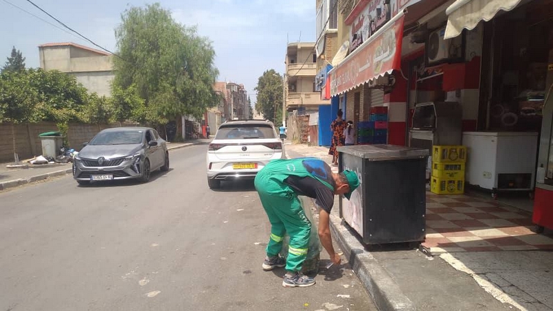 عقوبات ردعية ضد منتحلي الأرصفة والتوسعات الفوضوية ببراقي