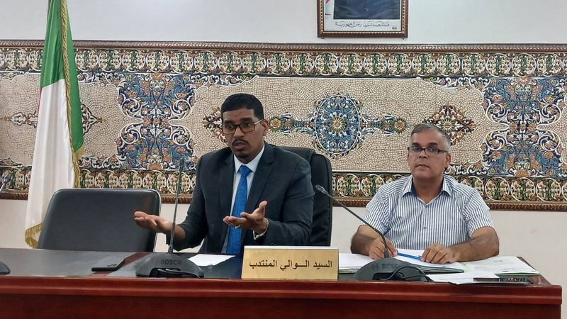 تسربات المياه وحملات النظافة تحرك الوالي المنتدب للحراش