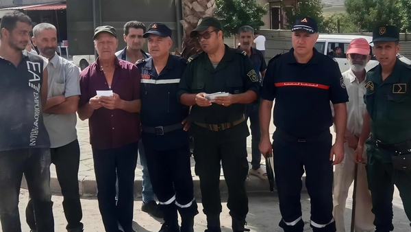 حملة تحسيسية لمكافحة اسباب اندلاع الحرائق بدلس