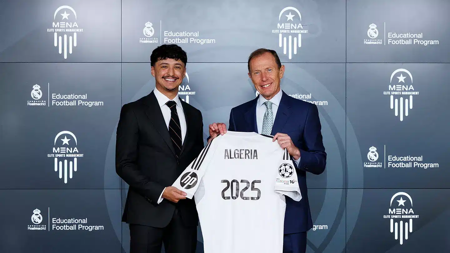 ريال مدريد يطلق مشروع ثقافة كرة القدم التربوية في الجزائر